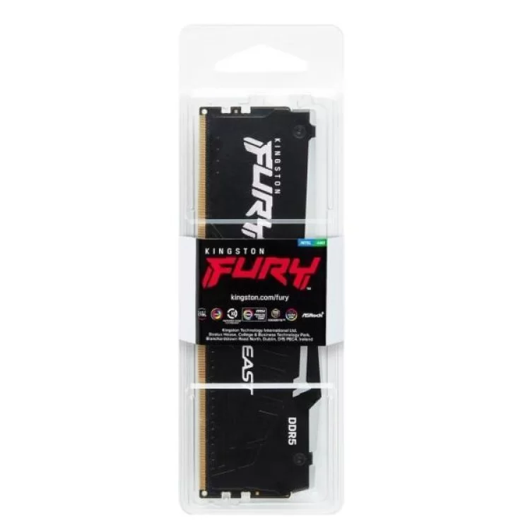 продаємо Модуль пам'яті для комп'ютера DDR5 32GB 5600 MHz Beast RGB Kingston Fury (ex.HyperX) (KF556C36BBEA-32) в Україні - фото 4