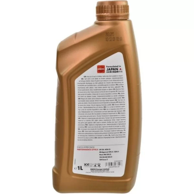 в продажу Моторна олива ENEOS HYPER 5W-30 1л (EU0030401N) - фото 3