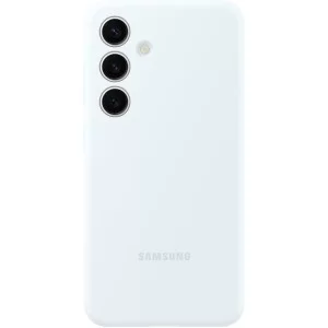 Чехол для мобильного телефона Samsung S24 Silicone Case White (EF-PS921TWEGWW)
