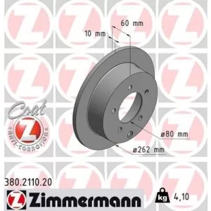 Тормозной диск ZIMMERMANN 380.2110.20