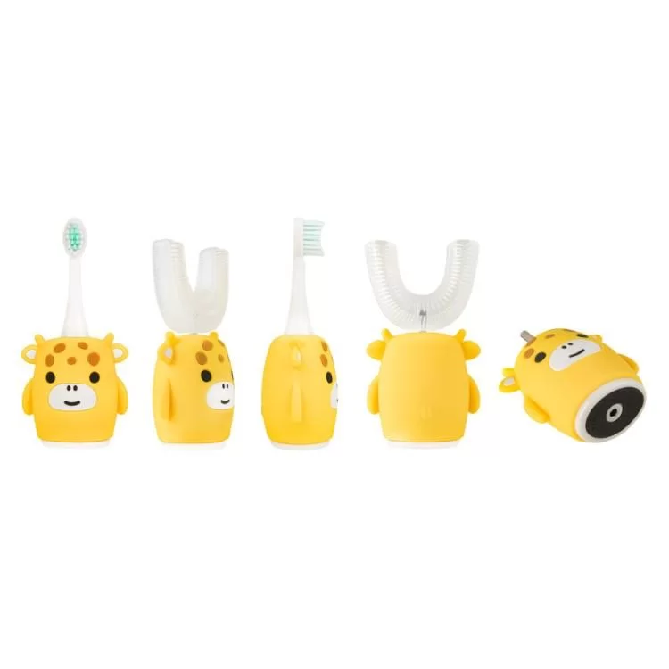 Электрическая зубная щетка AHealth KIDS SONIC SMILE 2 Yellow (AHkss2y) цена 1 270грн - фотография 2