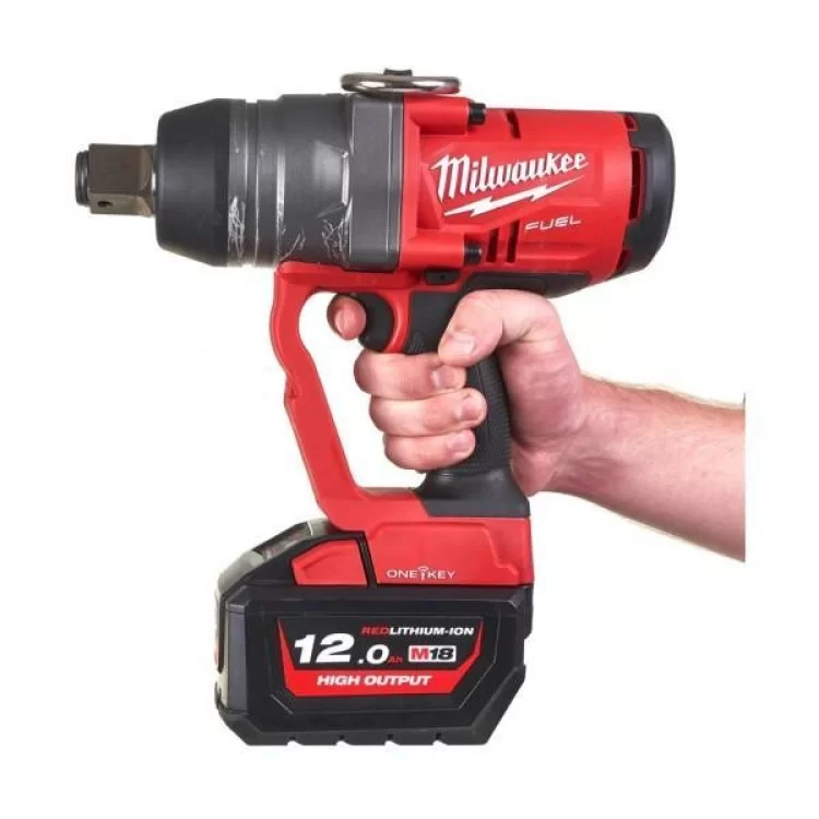 в продажу Гайковерт Milwaukee M18 ONEFHIWF1-0X, 1", 2400Нм, кейс (без АКБ та ЗП) (4933459732) - фото 3