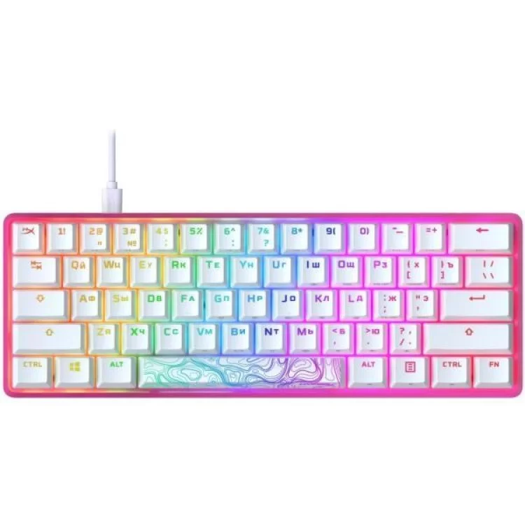 Клавиатура HyperX Alloy Origins 60 Pink (572Y6AA) инструкция - картинка 6