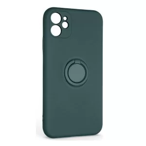 Чехол для мобильного телефона Armorstandart Icon Ring Apple iPhone 11 Dark Green (ARM68647)