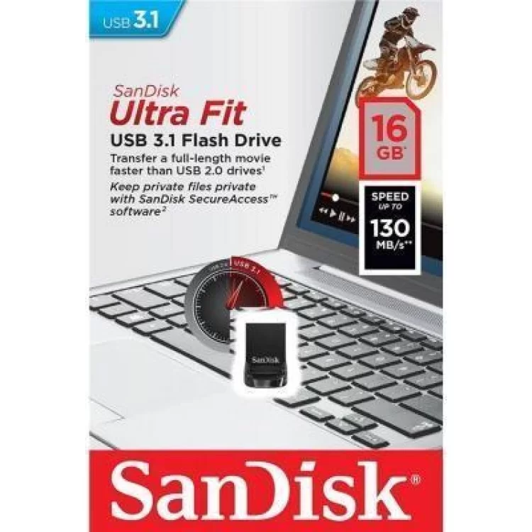 USB флеш накопичувач SanDisk 16GB Ultra Fit USB 3.1 (SDCZ430-016G-G46) інструкція - картинка 6