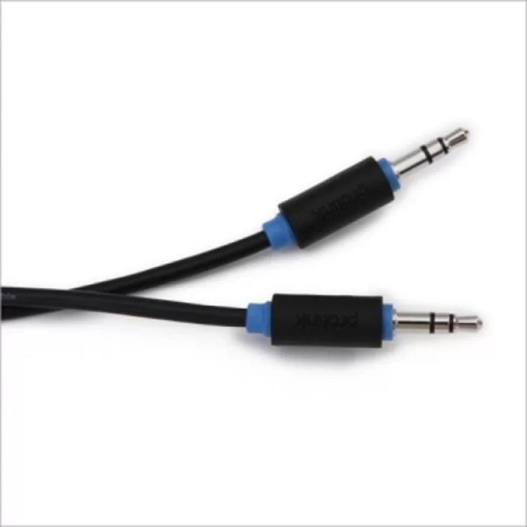 в продажу Кабель мультимедійний Jack 3.5mm папа/Jack 3.5mm папа 0.5m Prolink (PB105-0050) - фото 3