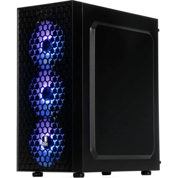 Корпус Qube CARNIVAL Black 4Fan (CARNIVAL_FFNU3) цена 4 078грн - фотография 2