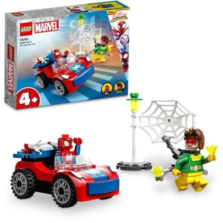 Конструктор LEGO Marvel Человек-Паук и Доктор Осьминог 48 деталей (10789) - фото 9