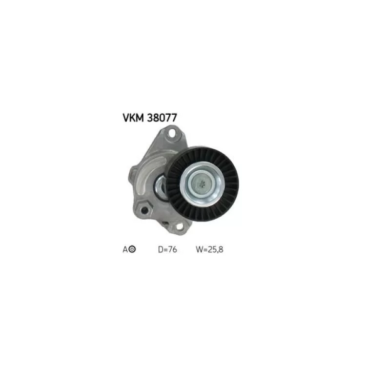 Натягувач ременя з роликом SKF VKM 38077