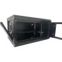 Шкаф настенный GEAR 4U 19'' 530x400x240 мм, black (GWMSN-4U)