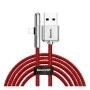 Дата кабель USB 3.1 AM to Lightning 2.0m CAL7C 1.5A 90 Red Baseus (CAL7C-B09)