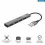 Концентратор Trust Halyx Aluminium 4-Port Mini USB Hub (23786_TRUST)