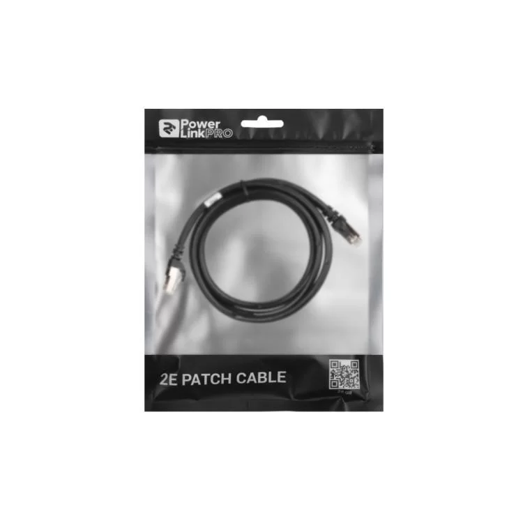 в продажу Патч-корд 1.50м S/FTP Cat 6 CU PVC 26AWG 7/0.16 black 2E (2E-PC6SFTPCOP-150BK) - фото 3