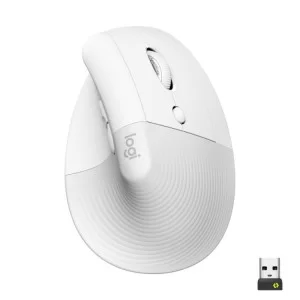 Мишка Logitech Lift Vertical Ergonomic Wireless/Bluetooth White (910-006475)