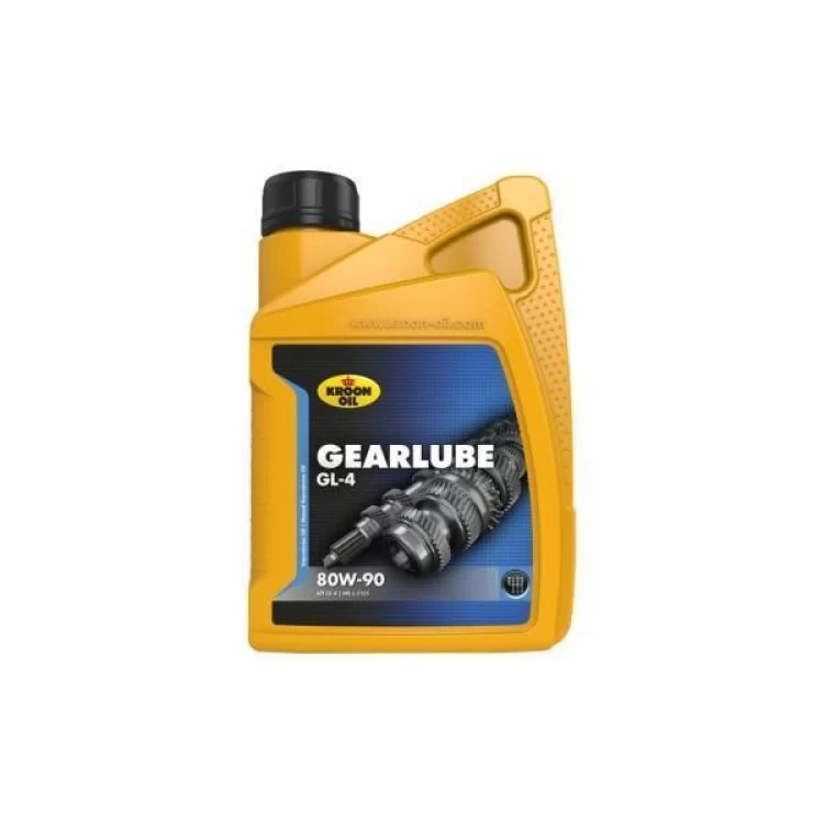 Трансмісійна олива Kroon-Oil GEARLUBE GL-4 80W-90 1л (KL 33480)