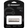 USB флеш накопитель Kingston 32GB IronKey Locker Plus 50 AES Encrypted USB 3.2 (IKLP50/32GB)