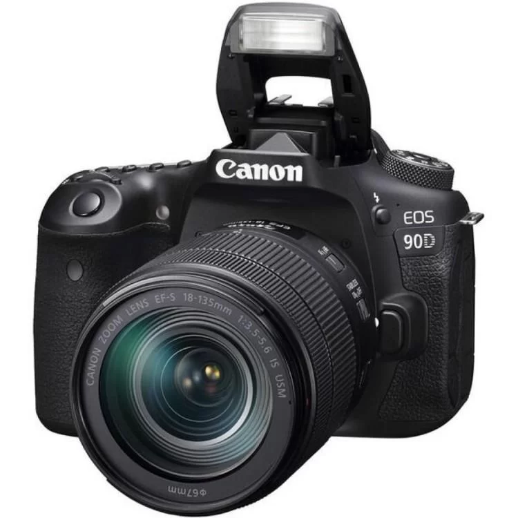 в продаже Цифровой фотоаппарат Canon EOS 90D 18-135 IS nano USM (3616C029) - фото 3