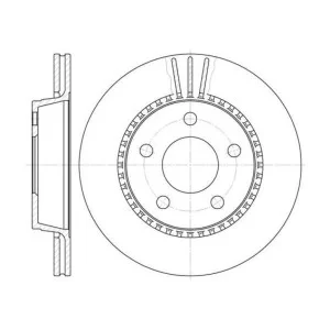 Тормозной диск REMSA 6356.10