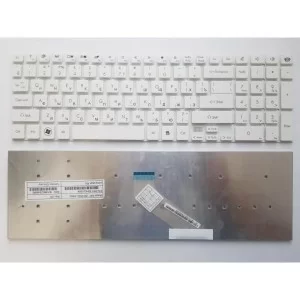 Клавиатура ноутбука Packard Bell NV50/NV51/NV53/NV55/F4211/P5WS0/TX69 белая RU (A43593)