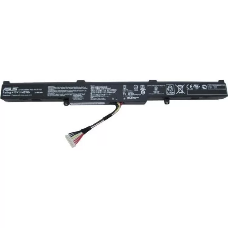 Акумулятор до ноутбука ASUS N552 A41N1501, 3100mAh (48Wh), 4cell, 15V, Li-ion (A47193)