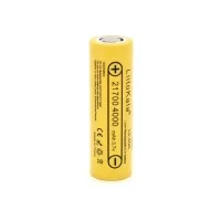 Аккумулятор 21700 4000mah (4000-4300mah), 25A, 3.7V (2.5-4.2V), Yellow, PVC BOX Liitokala (Lii-40A / 23385)