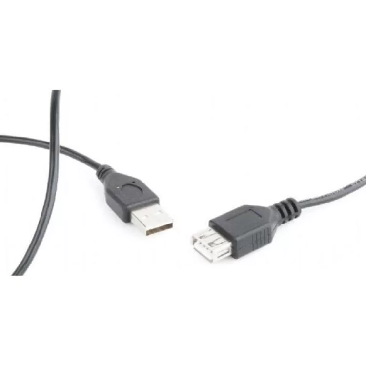 Дата кабель USB 2.0 AM/AF 0.75m Cablexpert (CC-USB2-AMAF-75CM/300-BK) цена 59грн - фотография 2