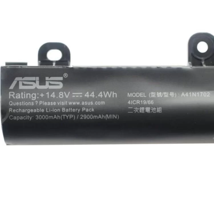 Акумулятор до ноутбука ASUS PU1440 A41N1702, 3000mAh (44.4Wh), 4cell, 14.8V, Li-ion (A47813) ціна 5 265грн - фотографія 2