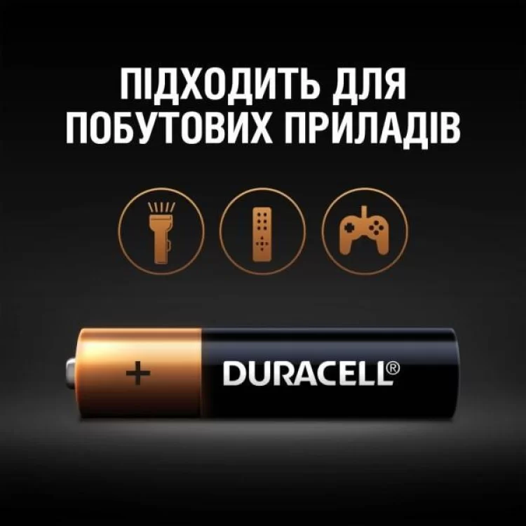 Батарейка Duracell AAA лужні 6 шт. в упаковці (5000394107472 / 81483511) відгуки - зображення 5