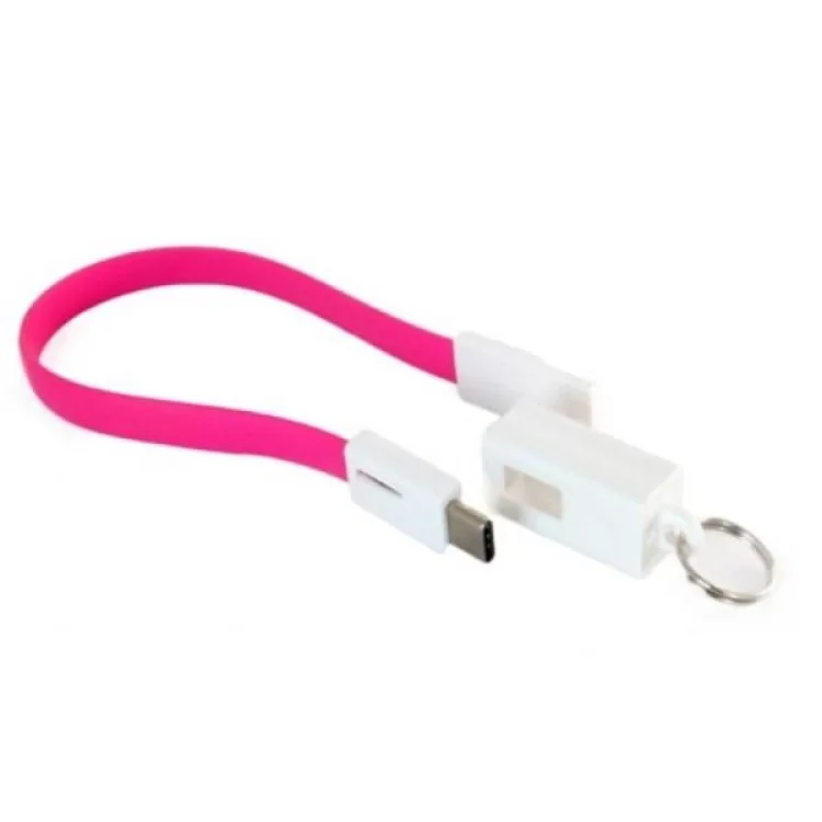 Дата кабель USB 2.0 AM to Type-C 0.18m pink Extradigital (KBU1788) ціна 122грн - фотографія 2