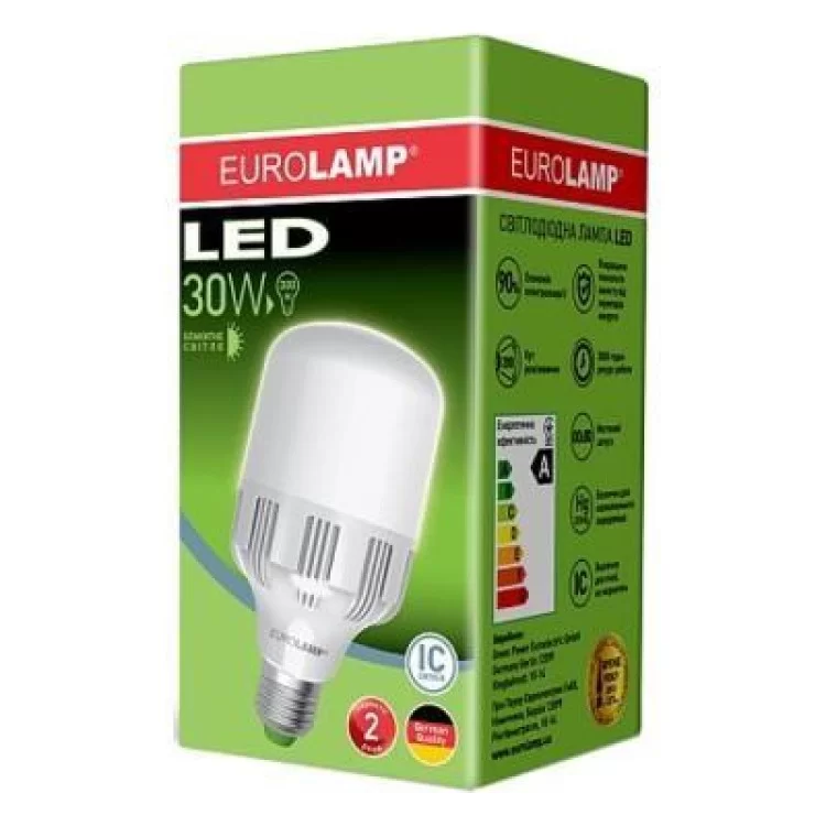 Лампочка Eurolamp E27 (LED-HP-30276) ціна 387грн - фотографія 2