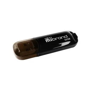 USB флеш накопитель Mibrand 32GB Marten 32GB Black USB 3.2 Gen1 (MI3.2/MA32P10B)