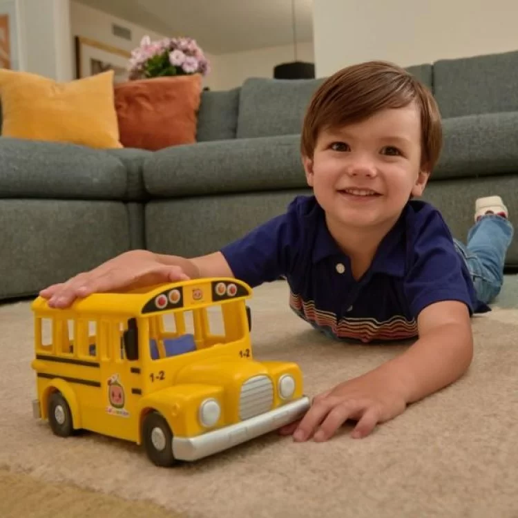 в продаже Развивающая игрушка CoComelon Feature Vehicle Желтый Школьный Автобус со звуком (CMW0015) - фото 3