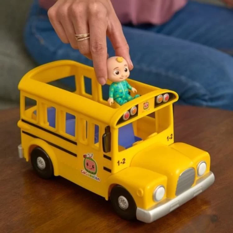 продаем Развивающая игрушка CoComelon Feature Vehicle Желтый Школьный Автобус со звуком (CMW0015) в Украине - фото 4
