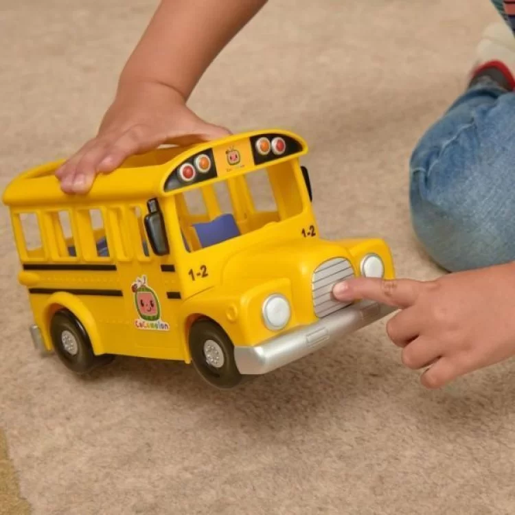Развивающая игрушка CoComelon Feature Vehicle Желтый Школьный Автобус со звуком (CMW0015) отзывы - изображение 5