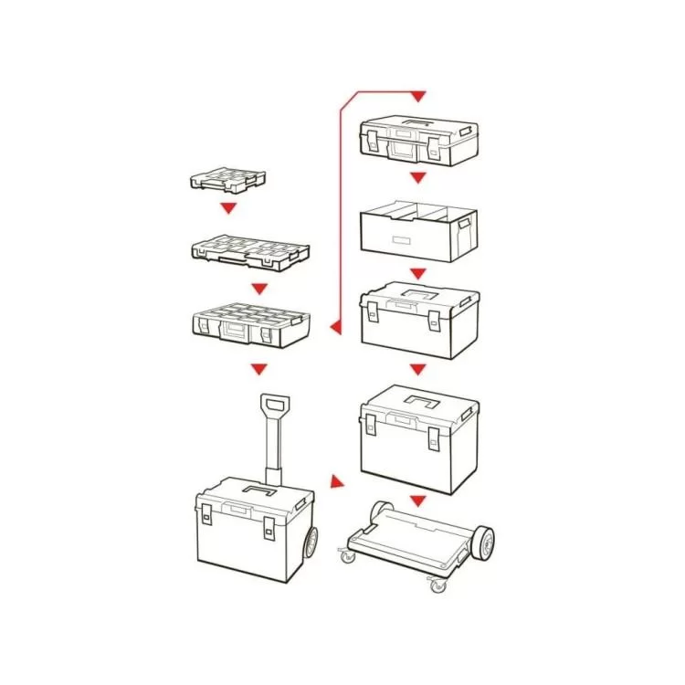 Ящик для інструментів QBRICK SYSTEM ONE 350 2,0 PROFI (SKRQ350P2CZAPG003) відгуки - зображення 5