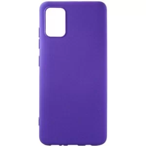 Чехол для мобильного телефона Dengos Carbon Samsung Galaxy A71, violet (DG-TPU-CRBN-53) (DG-TPU-CRBN-53)