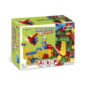 Конструктор Wader Kids Blocks 90 элементов (41296)