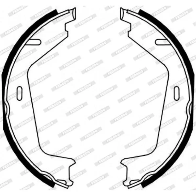 Тормозные колодки FERODO FSB4130