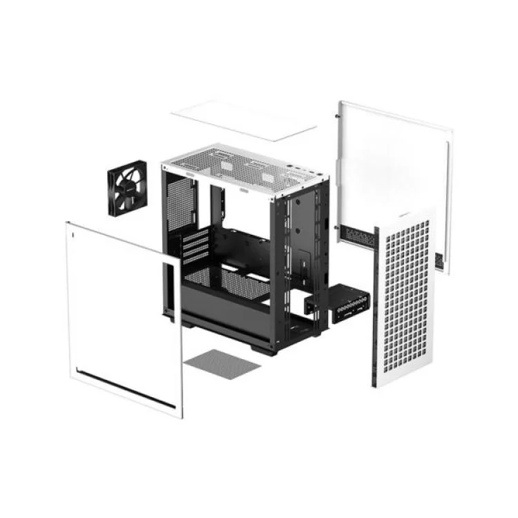 Корпус Deepcool CH370 White (R-CH370-WHNAM1-G-1) - фото 11