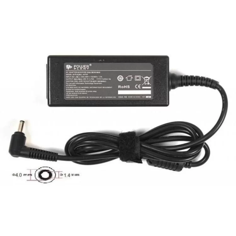 Блок питания к ноутбуку PowerPlant ASUS 220V, 33W, 19V, 1.75A (4.0*1.35mm) (AS33F4014)