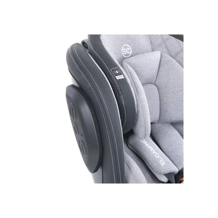 Автокресло El Camino EVOLUTION 2 360 ISOFIX (0-36кг) (ME 1045-1 royal gray) - фото 9