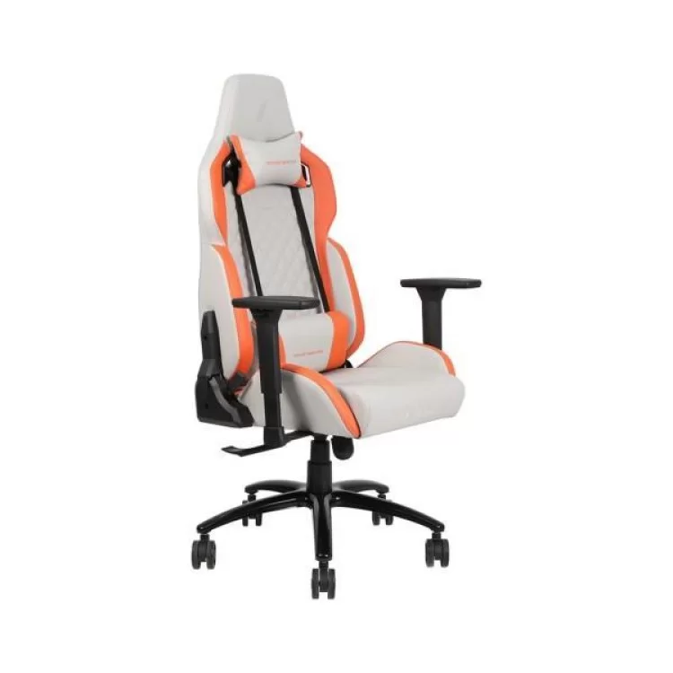 Крісло ігрове 1stPlayer DK2 Pro OrangeGray ціна 11 304грн - фотографія 2