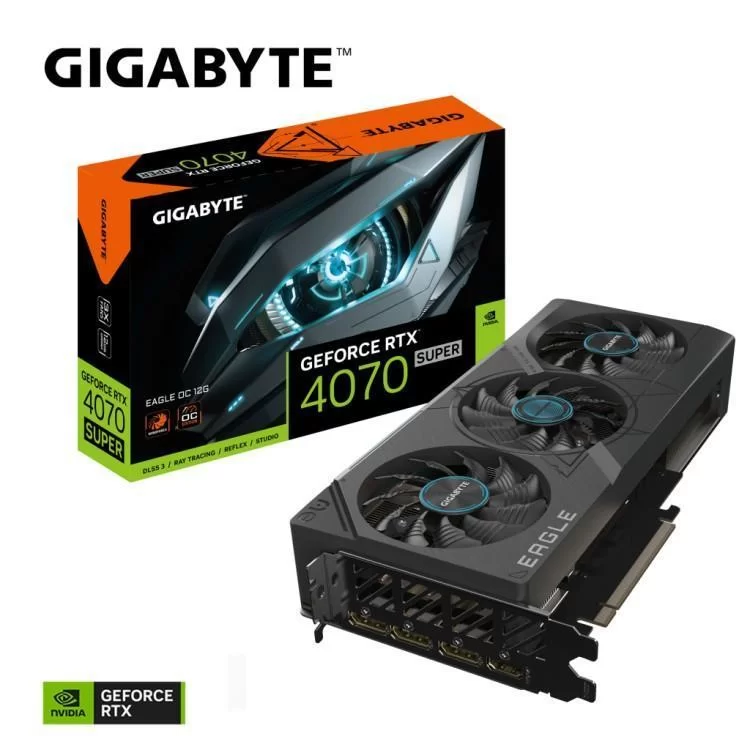 Відеокарта GIGABYTE GeForce RTX4070 SUPER 12Gb EAGLE OC (GV-N407SEAGLE OC-12GD) інструкція - картинка 6