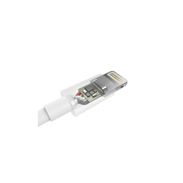 продаємо Дата кабель USB 2.0 AM to Lightning 1.8m 2.1A MFI White Choetech (IP0027-WH) в Україні - фото 4
