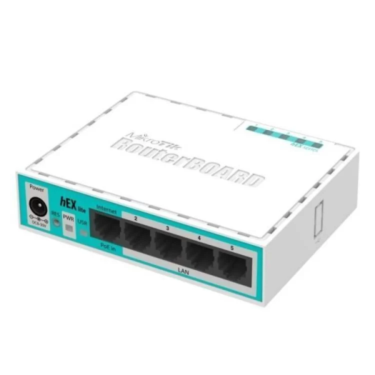 Маршрутизатор Mikrotik hEX lite (RB750r2) ціна 2 718грн - фотографія 2