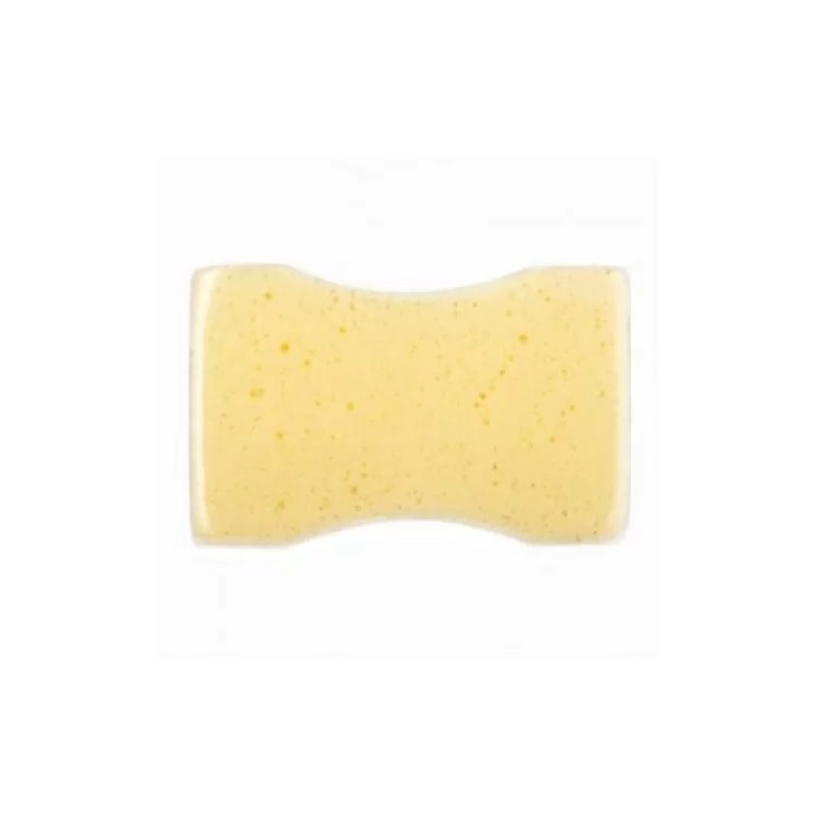Губка для мытья CarLife SUPER с большими порами 195x130x70mm, желтая (CL-415) цена 41грн - фотография 2
