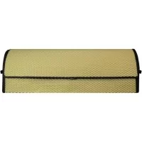 Сумка-органайзер EVAtech XL-PRO 32x100x30 см. Ромб бежевый с черным кантом (BS13643OX3RIB)