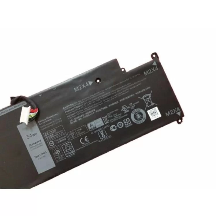 Акумулятор до ноутбука Dell LatitudeE7370XCNR3, 34Wh (4250mAh), 4cell, 7.6V, Li-ion (A47550) ціна 5 501грн - фотографія 2