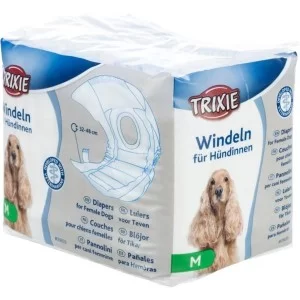 Підгузки для тварин Trixie для собак (сучок) М 32-48 см 12 шт (4011905236339)