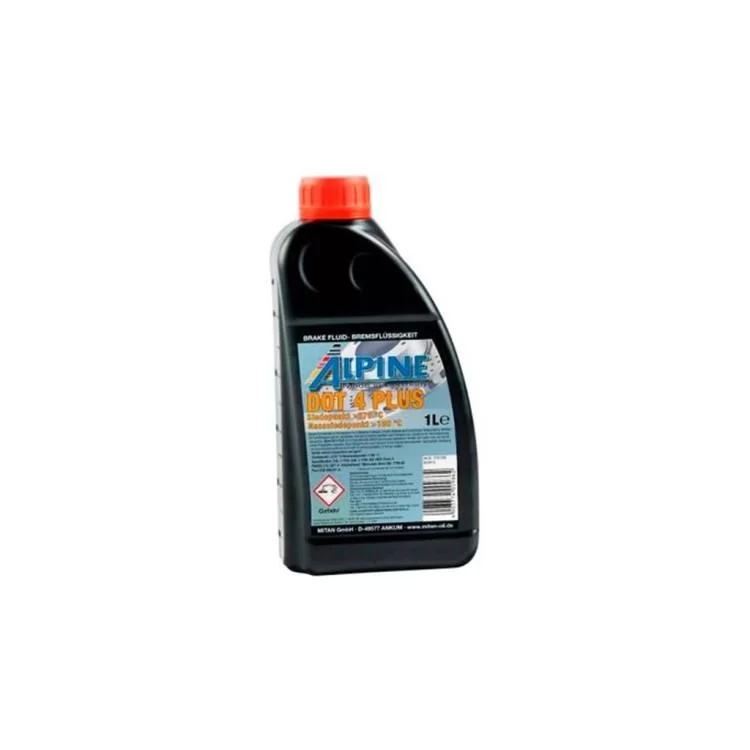 Гальмівна рідина Alpine Brake Fluid DOT 4 Plus 1л (1337-1)